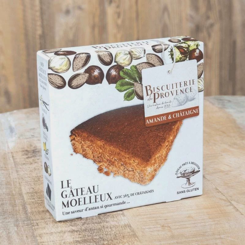 8.5oz Chestnut/Almond Cake (Gluten Free) Biscuiterie de Provence