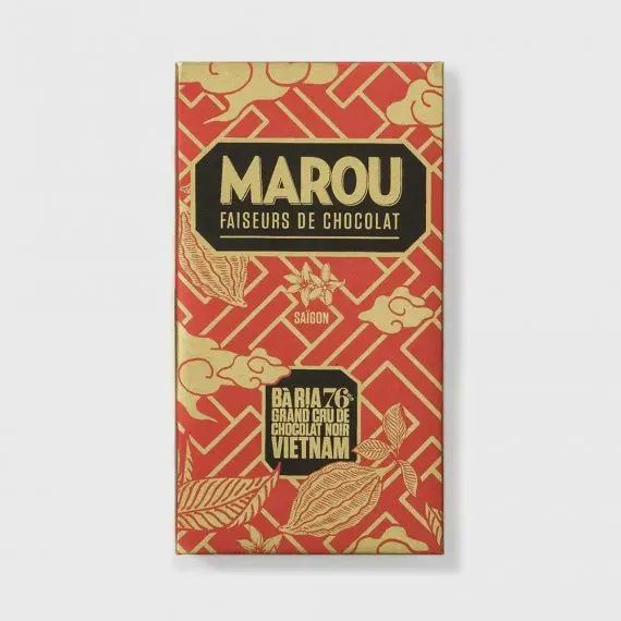 80g Marou "Ba Ria 76%" Dark Chocolate Bar