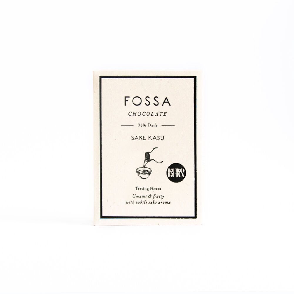 50g Fossa "Sake Kasu 73% Dark Chocolate" (Limited Edition)
