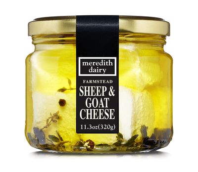 11oz-Jar Marinated Sheep/Goat Cheese Meredith Dairy
