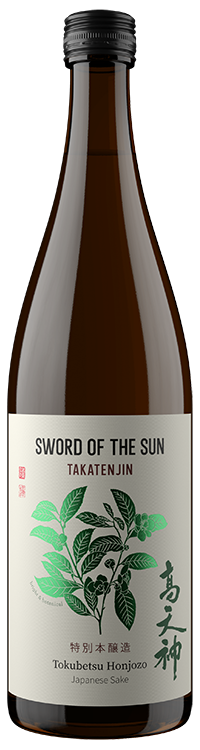720mL-B Doi Shuzo Takatenjin Sword Of The Sun Tokubetsu Honjozo Sake