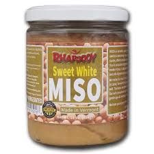 16oz Rhapsody Natural Foods "Miso, Sweet White, Organic"