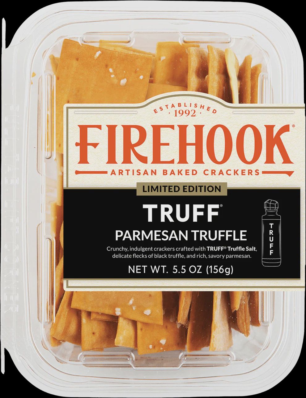 5.5oz Firehook Truffle Parm Crackers
