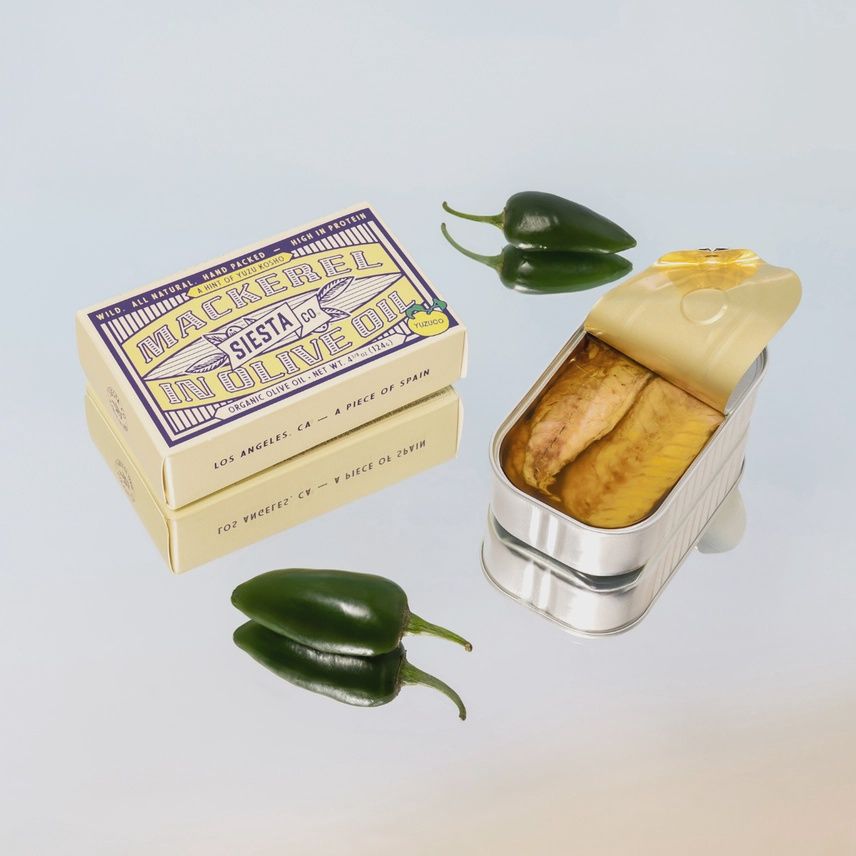 4 ⅜ oz Siesta Co. x YUZUCO " Mackerel in Yuzu Koshō"