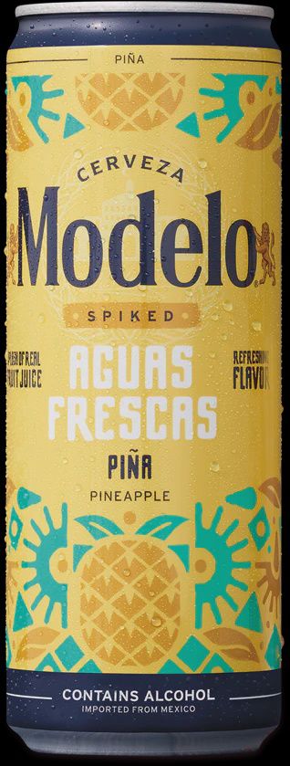 12oz-C Modelo "Piña" Spiked Aguas Frescas
