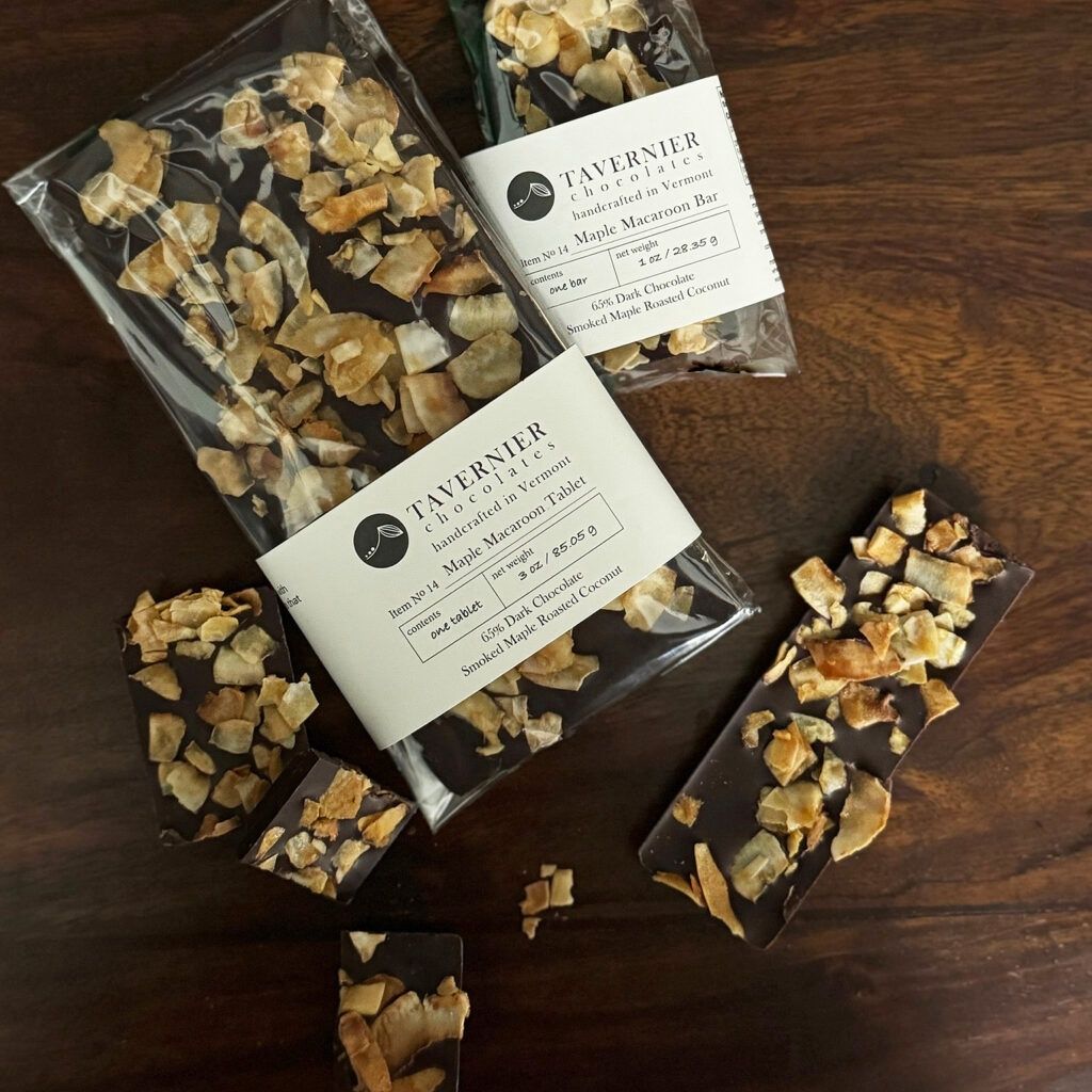 1oz Tavernier Chocolate "Maple Macaroon" Mini Bar