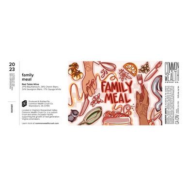 Common Wealth Crush "Family Meal" Blend 750mL