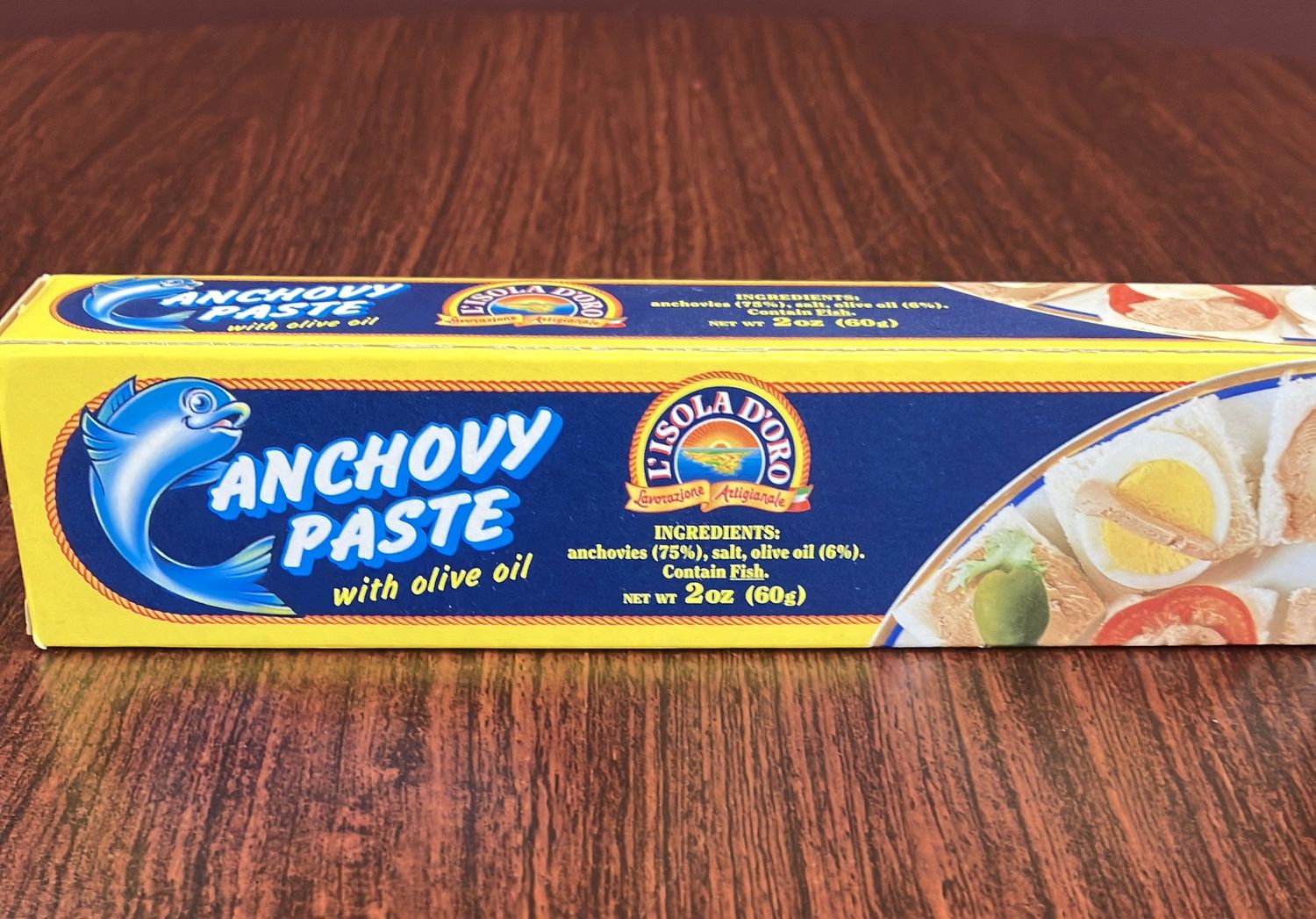 2oz Anchovy Paste in Tubes