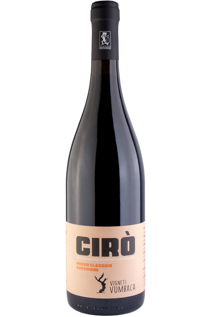 Vigneti Vumbaca Ciro Rosso Classico Superiore 750mL
