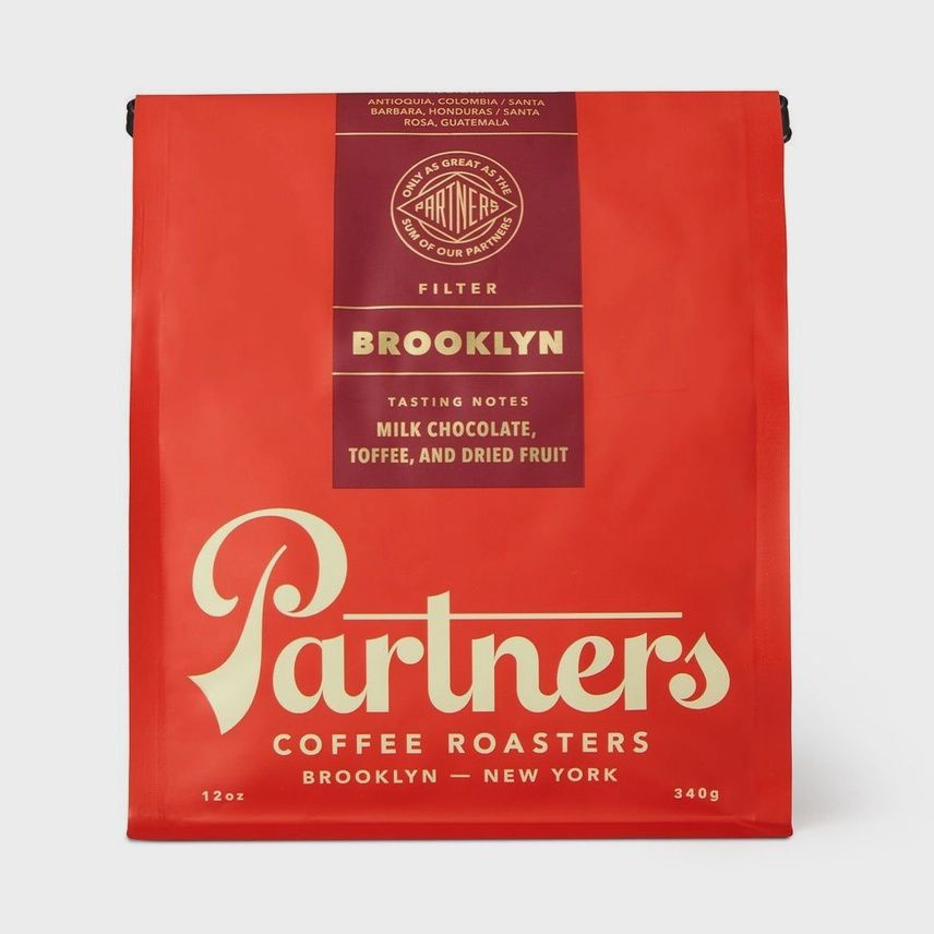12oz Partners Coffee Roasters "Brooklyn" Whole Bean