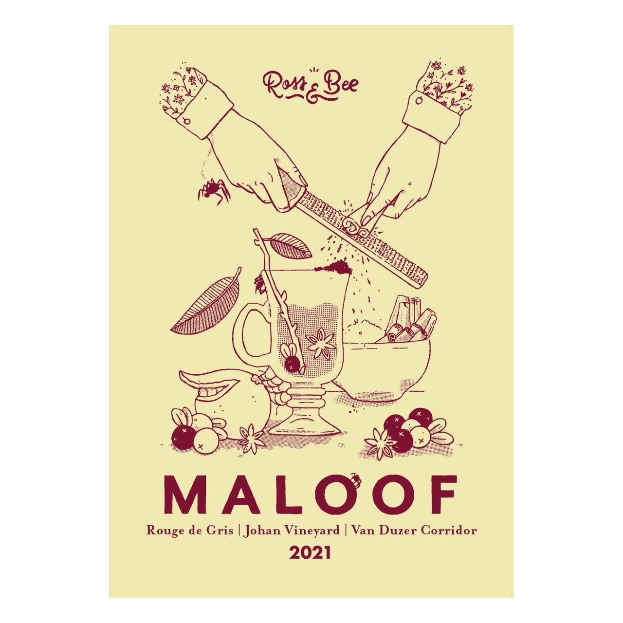 Maloof Rouge de Gris Skin Contact 750mL