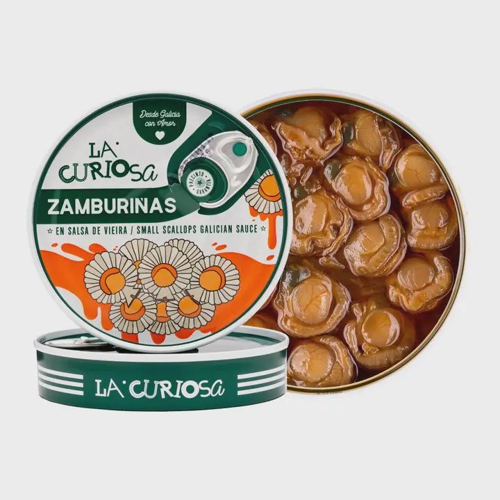 112g La Curiosa "Scallops in Galician Sauce"