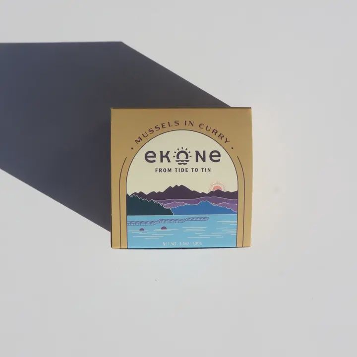 3.5oz Ekone Oyster Company "Mussels in Curry"