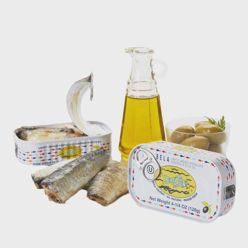 4.25oz Bela "Smoked Sardines in EVOO"