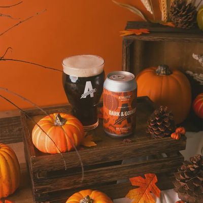 12oz-C Athletic Brewing "Dark &amp; Gourdy" N/A Porter Beer