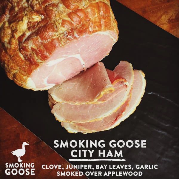 Pre-Order: 4-5lb Holiday Smoked City Ham Smoking Goose