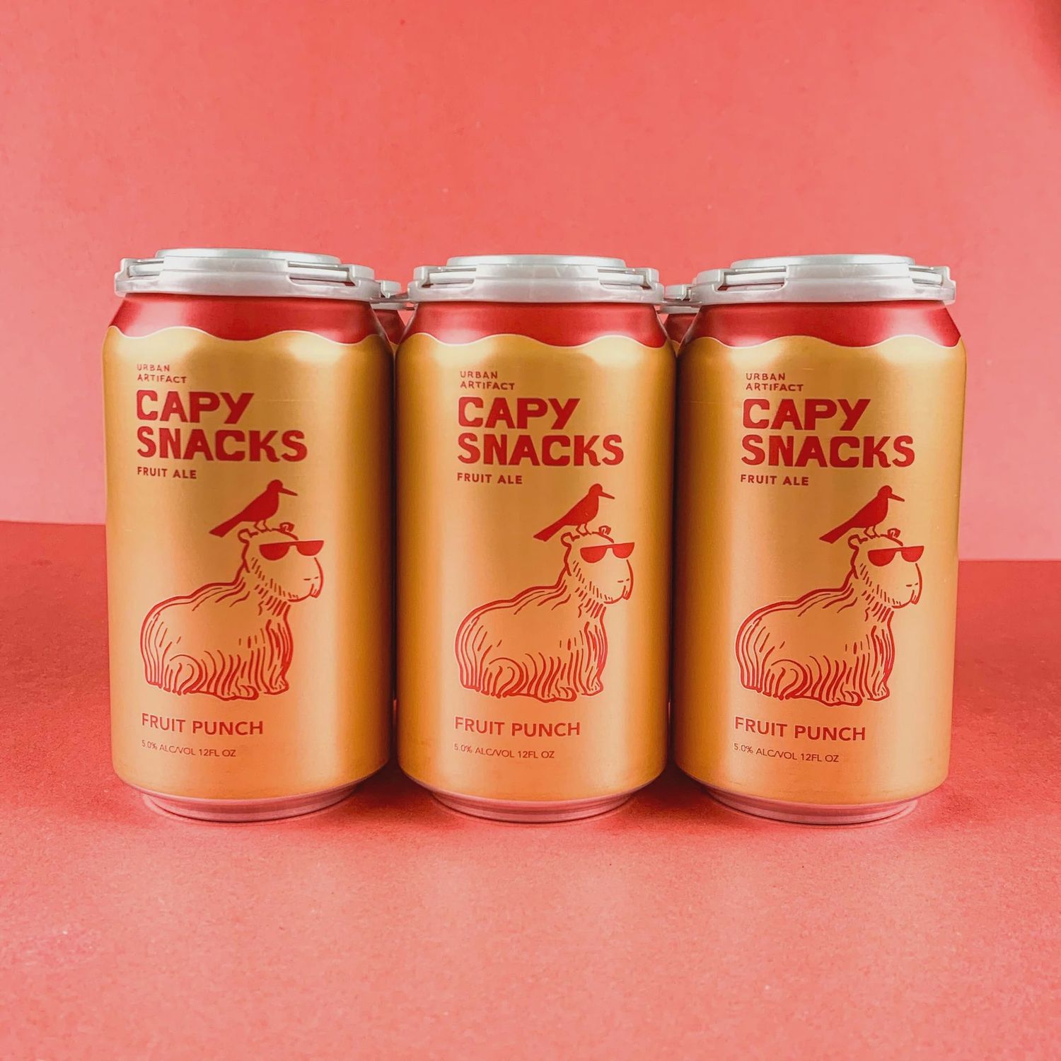 12oz-C Urban Artifact "Capy Snacks - Fruit Punch" Sour Ale