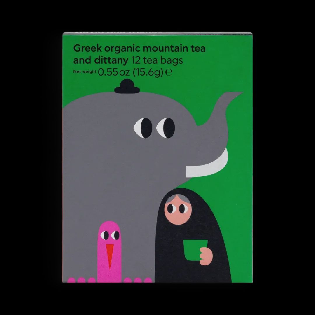 15.6g Yiayia &amp; Friends "Greek Organic Mountain Tea &amp; Dittany"