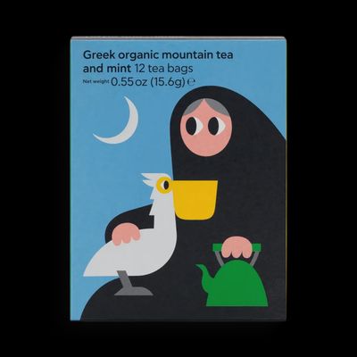 15.6g Yiayia &amp; Friends "Greek Organic Mountain Tea &amp; Mint"