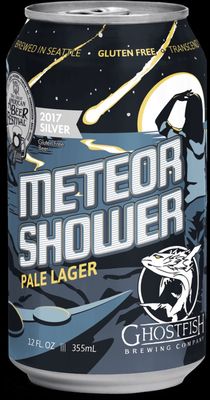 12oz-C Ghostfish "Meteor Shower" Gluten Free Pale Lager