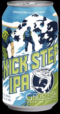 12oz-C Ghostfish "Kick Step" Gluten Free IPA