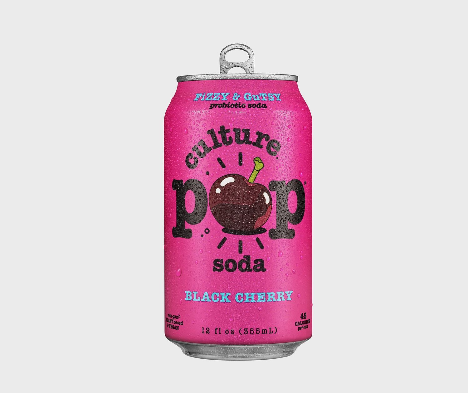 12oz-C Culture Pop Black Cherry Soda