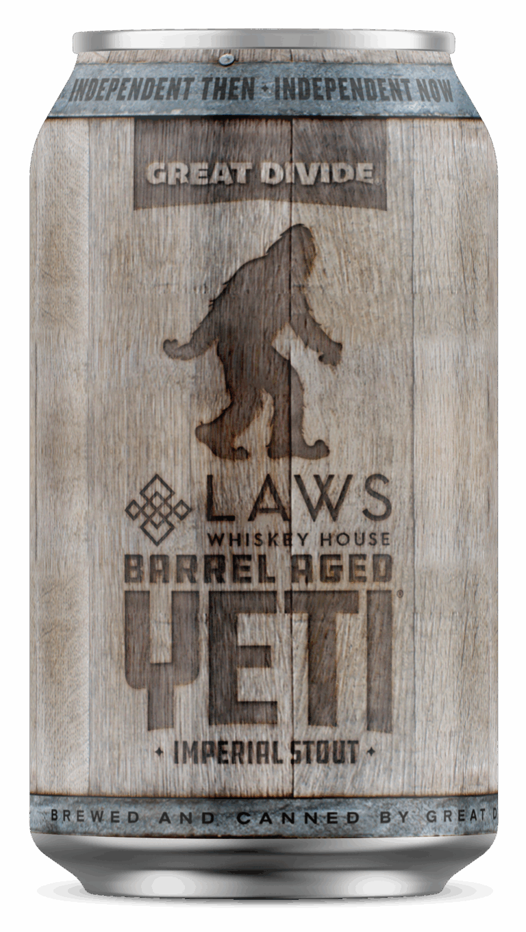 12oz-C Great Divide x Laws "Barrel Aged" (BA) Yeti Imperial Stout