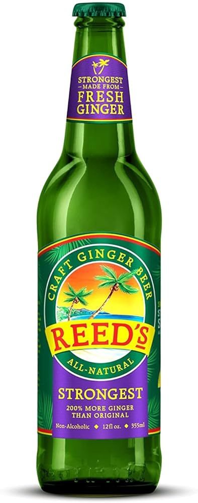 12oz-B Reed's "Strongest" Ginger Beer