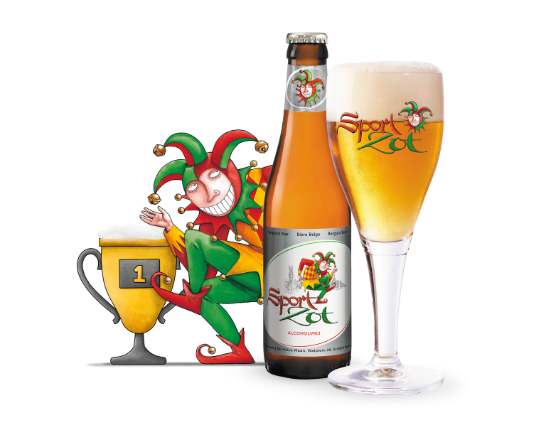 11.2oz-B Brugse Zot "Sport Zot" Non-Alcoholic Beer