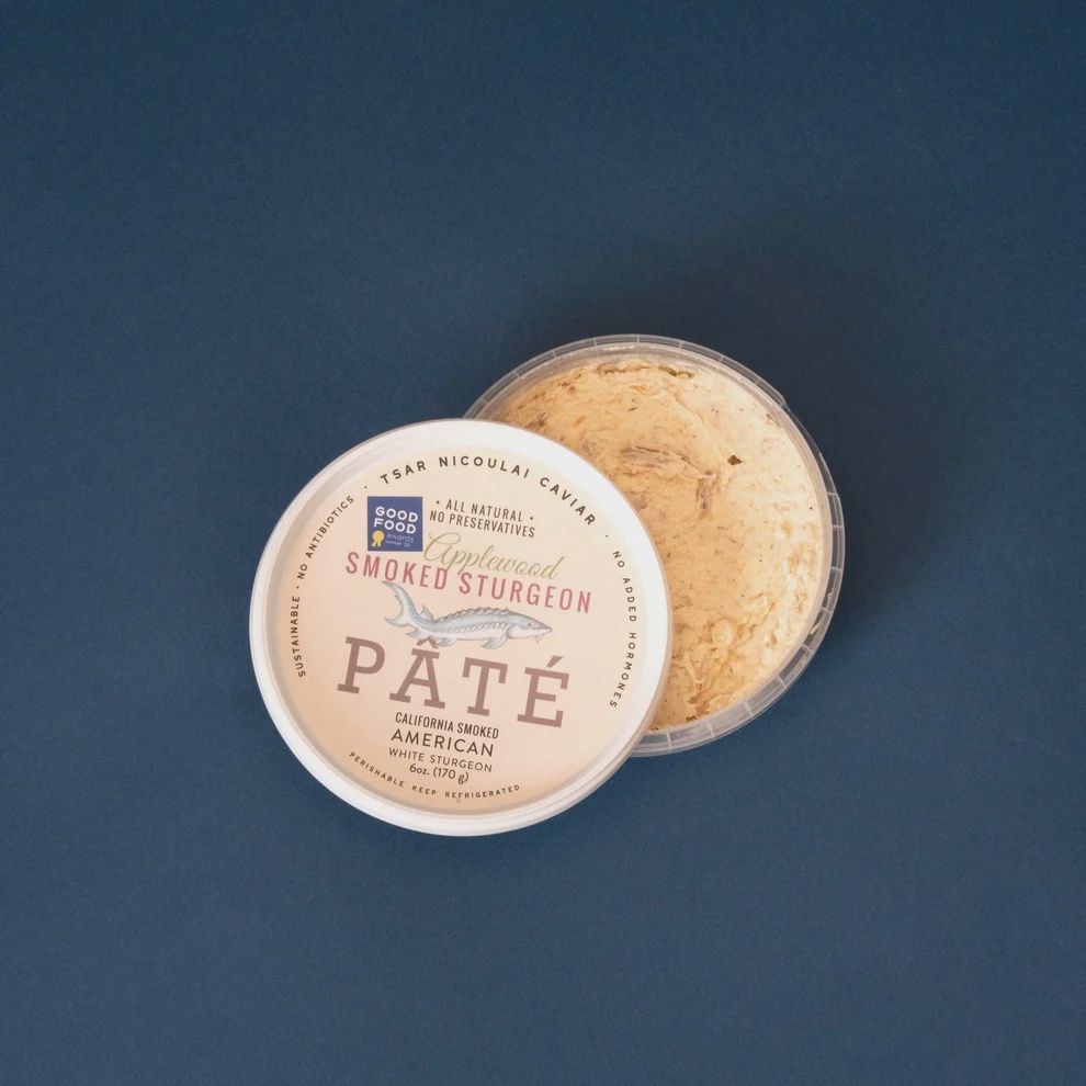 6oz Smoked Sturgeon Pate Tsar Nicoulai