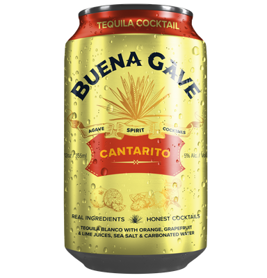 4pk “12oz-C Buena Gave "Cantarito" Canned Cocktail