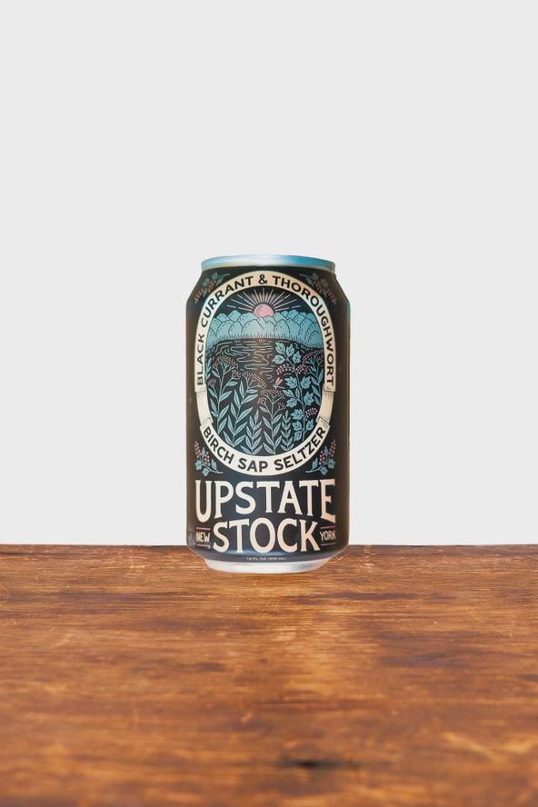 12oz-C Upstate Stock Seltzers "Blackcurrant &amp; Thoroughwort Birch Sap" Seltzer