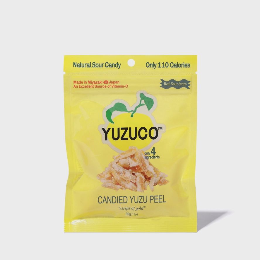 1ozv YUZUCO "Candied Yuzu Peel" Snack
