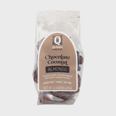 2.3oz Q's Nuts "Chocolate Coconut Almonds"