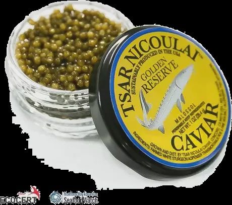 PRE-ORDER 30g Tsar Nicoulai Golden Reserve Caviar