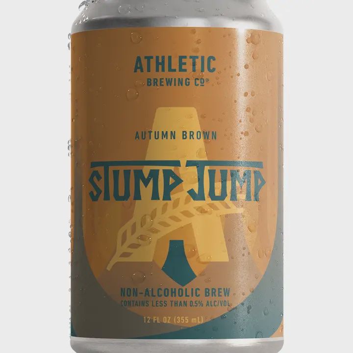 12oz-C Athletic Brewing "Stump Jump Autumn Brown" N/A Beer
