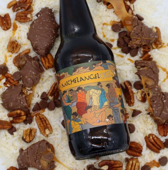 12oz-B Prairie "Michelangel-Okie" Bourbon BA Imperial Stout/Brown