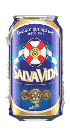 12oz-c Cervezas Hondureñas "SalvaVida" Lager