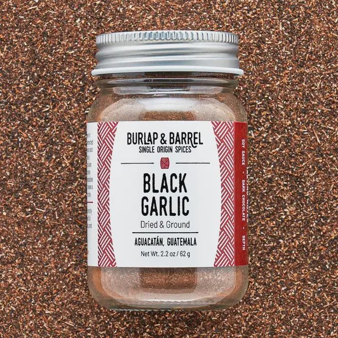 2.2oz Burlap &amp; Barrel "Black Garlic" Single Origin Spice &amp; Seasoning