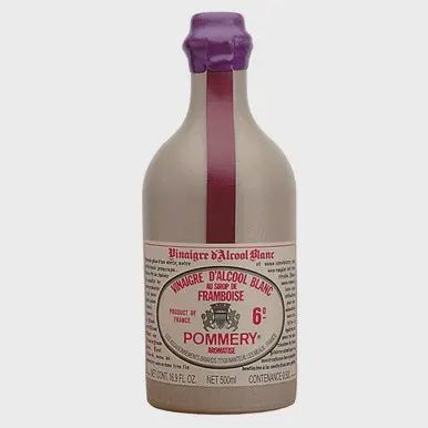 16.9oz Pommery "Raspberry White Wine Vinegar" Stoneware