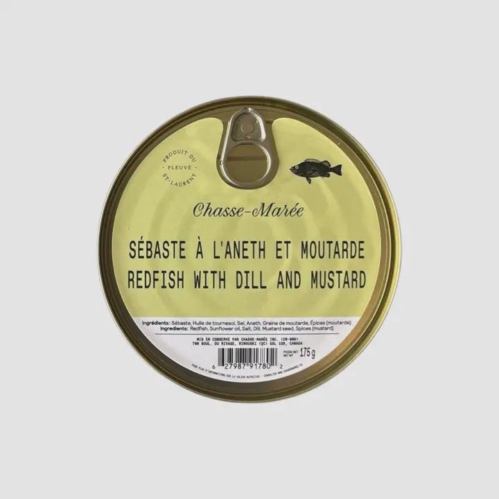 175g Chasse-Marée "Redfish w/ Dill &amp; Mustard"
