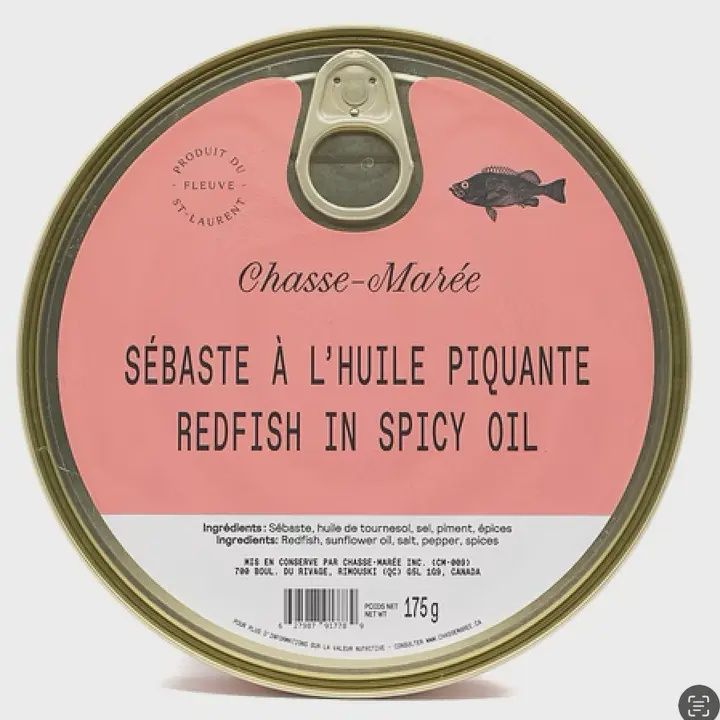 175g Chasse-Marée "Redfish in Spicy Oil"