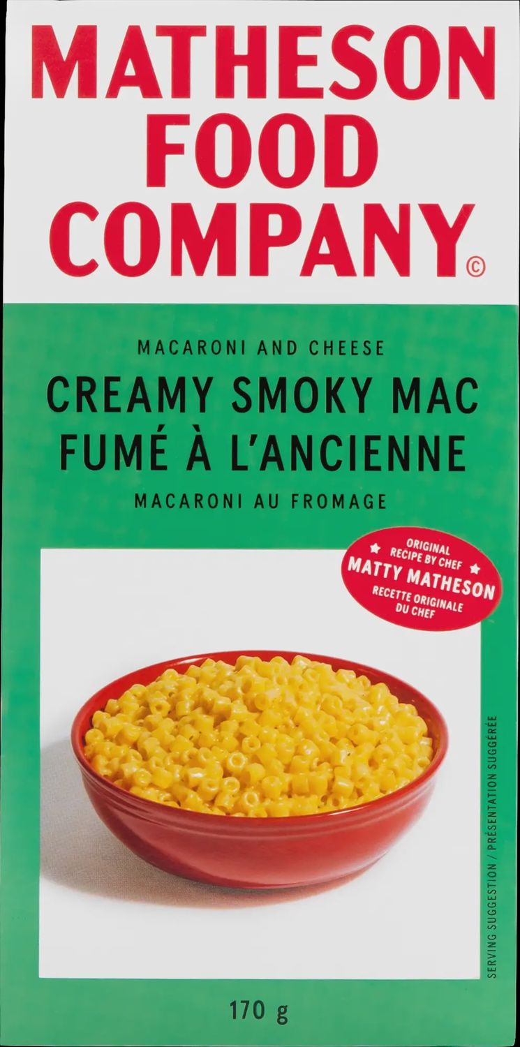 170g Matheson Food Company "Creamy Smoky Mac" Macaroni &amp; Cheese