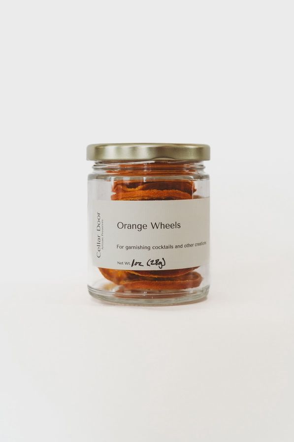 1oz Cellar Door Preserves "Dehydrated Orange Wheels"