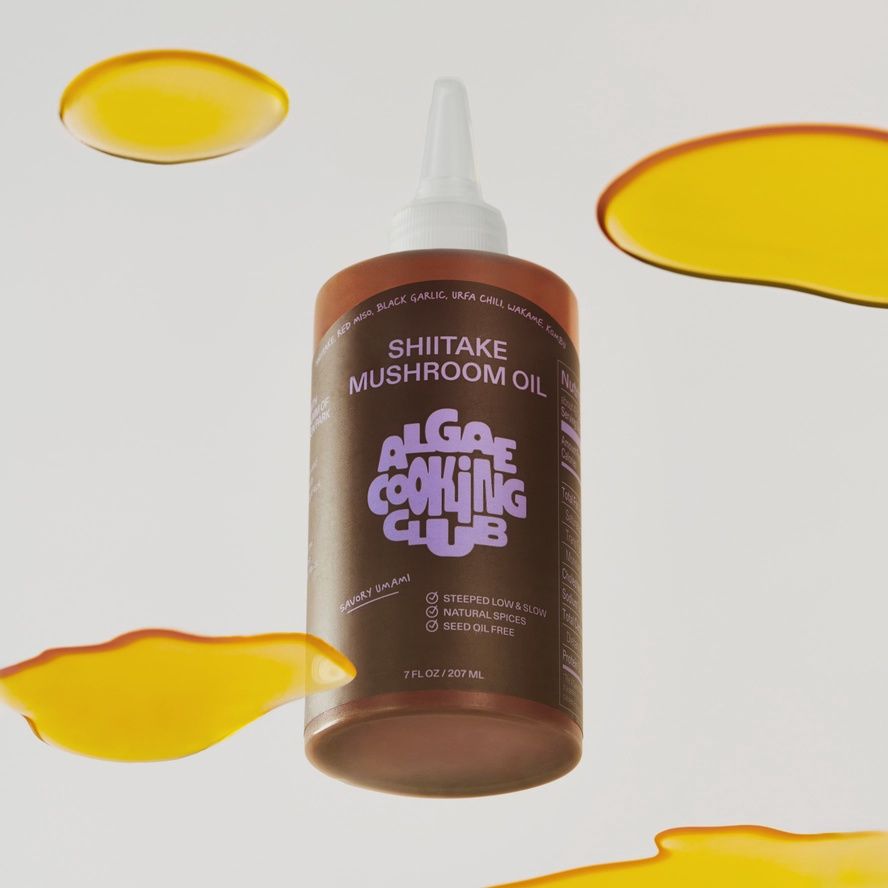 8oz Algae Cooking Club "Shiitake Mushroom Oil"