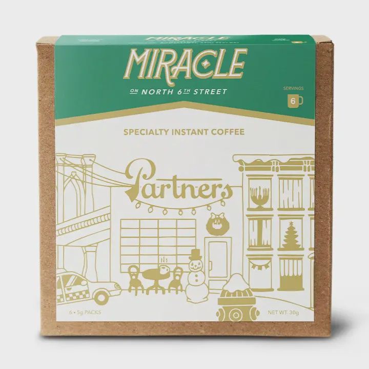 Partners Coffee Roasters "Miracle On North 6th Street" Specialty Instant Coffee