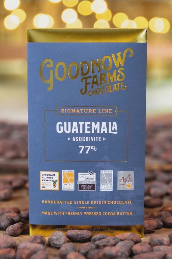 55g Goodnow Farms Chocolate "Guatemala, Asochivite 77%  Dark Chocolate"