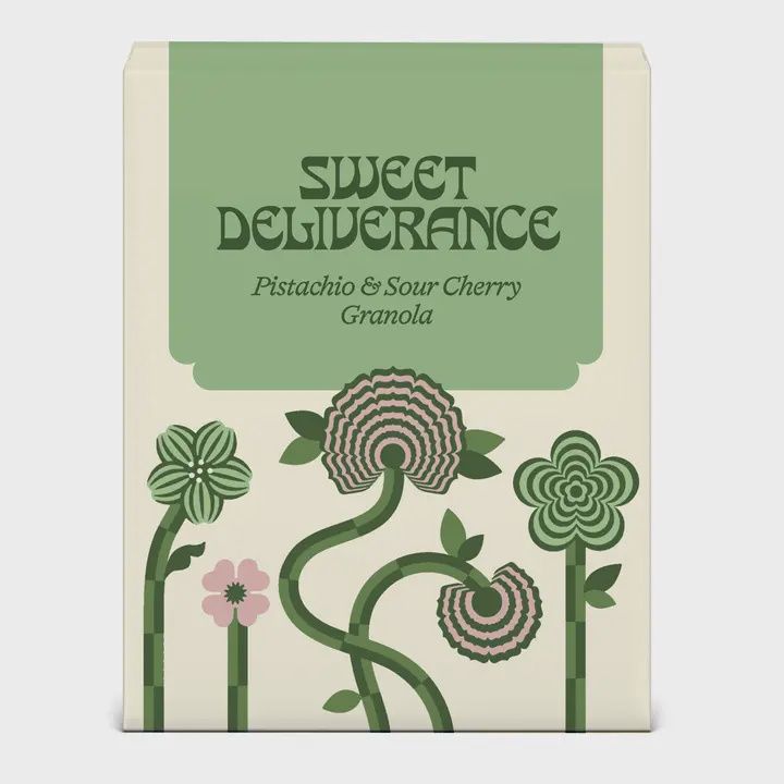 7oz Sweet Deliverance "Sour Cherry &amp; Pistachio Rose" Granola Box