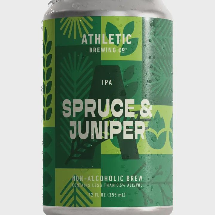 12oz-C Athletic Brewing "Spruce &amp; Juniper" N/A Beer