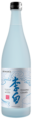 720mL-B Rihaku Dreamy Clouds Junmai Nigori Sake
